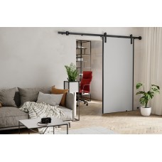 Bīdāmās sistēmas durvis AURA - Loft, balts